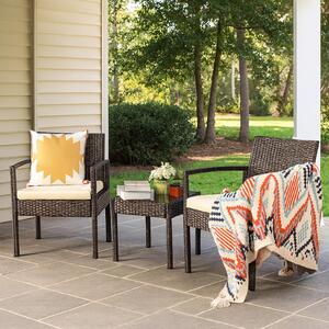 Mobili da giardino marrone/beige Santadi