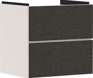 Hansgrohe Xevolos E Armoire sous lavabo, 2 tiroirs, SoftClose, 580x475x555mm, pour lavabo, 54176660, 54176660