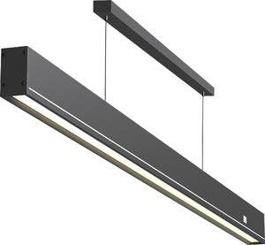 Lampada a sospensione a LED con controllo gestuale Lampada a sospensione 18W 120cm di larghezza dimmerabile Variazione della temperatura colore CCT