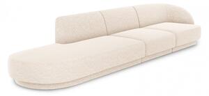Divano Miley 4 posti in chenille - L323