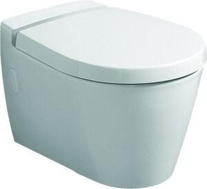 Sedile WC Keramag solo per Visit 576310, cerniere:, acciaio inox, chiusura soft-close bianco