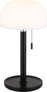 Lampada da tavolo senza fili con batteria ricaricabile Touch Dimmer Lampada da tavolo dimmerabile Nero 21016S