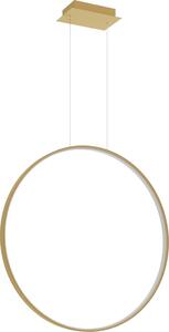 Lampada a sospensione RIO 78 oro LED 3000K 1xLED 32W alluminio 150x16x78cm Thoro Lighting