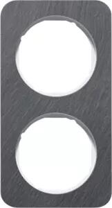 Berker 10122389 Cornice antracite/bianco polare lucido, Berker R.1