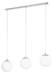 Eglo 900395 RONDO E27 tripla lampada a sospensione 960x200mm Bianco