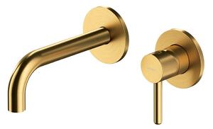 Miscelatore per lavabo, per incasso, Y1215Hglb, oro spazzolato