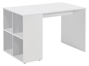 Scrivania FMD con ripiano 117×73×75 cm Bianco