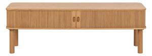 Tavolo TV in rovere naturale 140x45 cm Langley - Actona