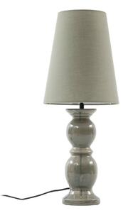 Lampada da tavolo Lucande Lyndorin, verde, Vetroceramica, 63 cm