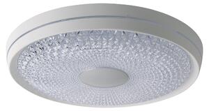 Plafoniera LED, telecomando, bianco, CCT, P 51 cm