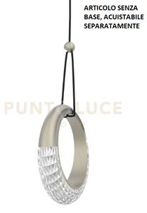 Miley-co p sospensione 1 luce senza base a led 12w anello luminos