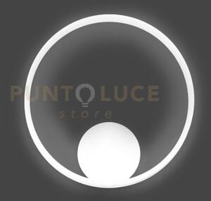 Oslo-a b applique bianco opaco led integrato 16w dimmerabile sdd 28