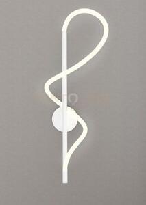 Noemi-a b applique da parete led bianco opaco 28w dimmerabile lumen