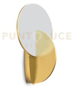 Noa-a applique a parete led 18w struttura in metallo ottone vernici