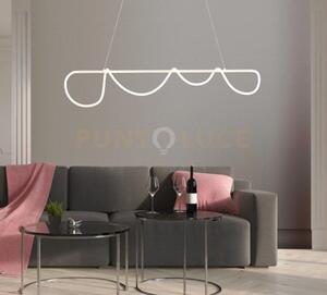 Noemi-sl b lampadario a sospensione led bianco opaco 38w dimmerabil