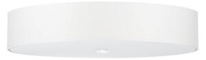 Plafoniera SKALA 70 bianco 6xE27 15W tessuto/vetro/acciaio 20x70x70cm Sollux Lighting