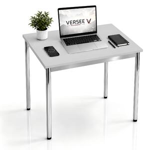 Scrivania / tavolo da conferenza VERSEE VST1 100x75 cm grigio chiaro - regolabile in altezza, stabile