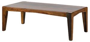 MASSIVMOEBEL24 | ANCONA #203 Tavolino da salotto in legno di sheesham - laccato / marrone scuro 120x60