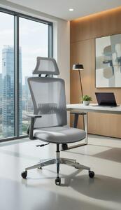 Sedia da ufficio regolabile in altezza per una seduta ergonomica e confortevole