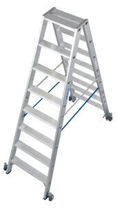 STABILO scaletta doppia, mobile 2x8 gradini, 124869