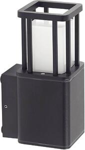 Lucande LED applique da esterno Dakil, nero, alluminio