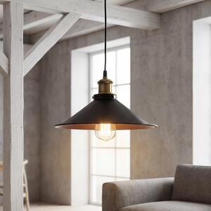 Lampada a sospensione sala da pranzo design industriale vintage nero E27 lampada a sospensione tavolo da pranzo