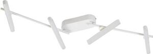 Lindby Faretto LED Eldrin, bianco, 4 luci, striscia luminosa
