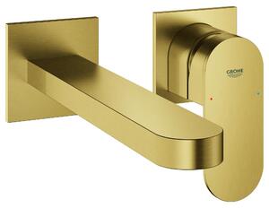 Miscelatore per lavabo Grohe, serie Plus, montaggio a parete, estensione 203 mm, colore Cool Sunrise, 1 pz