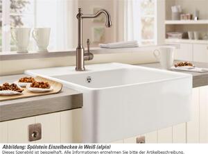 Lavello Villeroy & Boch a vasca singola 595 x 630 mm funzionamento manuale cromite