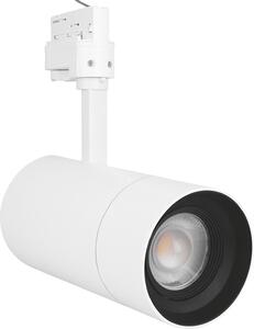Faretto a binario trifase a LED "Tracklight Spot Zoom" 25W 830 (bianco caldo) 15°-55° bianco dimmerabile