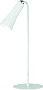 Torcia da parete da tavolo a LED, luce a morsetto, batteria ricaricabile, bianco