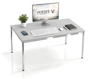 Scrivania / tavolo da conferenza VERSEE VST1 120x60 cm grigio chiaro - regolabile in altezza, stabile
