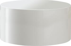 Tavolino Ø 60 cm rotondo bianco
