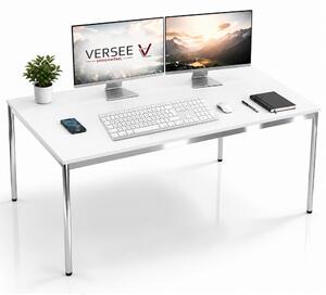 Scrivania / tavolo da conferenza VERSEE VST1 150x60 cm bianco - regolabile in altezza, stabile