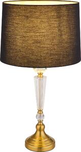 Globo Lighting|Lampada da tavolo in metallo color ottone opaco, 1x E27