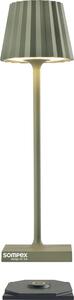 Lampada da tavolo SOMPEX Troll Nano, altezza: 210 mm, verde oliva