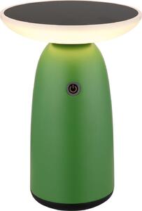 Lampada da tavolo ricaricabile a batteria lampada solare da tavolo per esterni luce solare verde LED 36625G