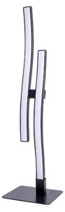 Lampada da tavolo a LED, metallo, nero, H 44 cm