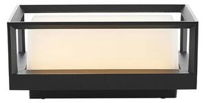 Arcchio Applique da esterno a LED Ismera, antracite/opale, IP65