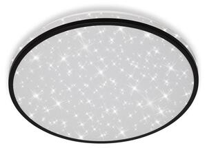 Lampada da soffitto LED Lampada da soffitto cielo stellato 24W nero Ø 38cm 4000K Briloner