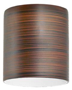 EGLO 90255 - Vetro MY CHOICE E14 diametro 7 cm marrone