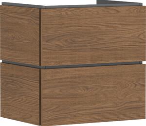 Hansgrohe Xilesa E Meuble sous-lavabo pour lavabos, 2 tiroirs PushOpen, 630x470x620mm, 54294550, 54294550
