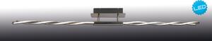 Plafoniera Näve LED - Materiale: metallo, plastica - Colore: cromo, alluminio; 1266242