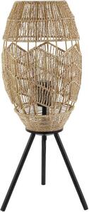 HOME DELUXE Lampada da tavolo in iuta KIKO - Natura | Lampada da tavolo Boho, Lampada da tavolo Scandi, Lampada da tavolo in iuta