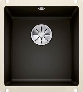 Lavello in Vetroceramica Blanco SUBLINE 375-U 456 x 414 mm nero 523732