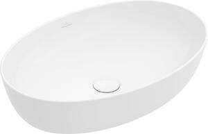 Vasque à poser Villeroy & Boch Artis, ovale, sans trop-plein, 610x410mm, 419861BCT7, 419861BCT7