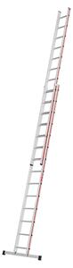 Scala a sfilo Hymer, in due sezioni, 2x14 pioli, lunghezza 4,02 / 7,10 m, altezza massima di raggiungimento 7,90 m, peso 16,5 kg