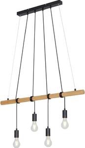Lampada a sospensione Briloner Bar lampada a sospensione in legno lampada a sospensione