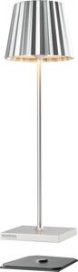 Lampada da tavolo SOMPEX Troll 2.0, altezza: 380 mm, argento