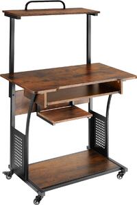 Scrivania tectake® Fife 80 x 65,5 x 130,5 cm